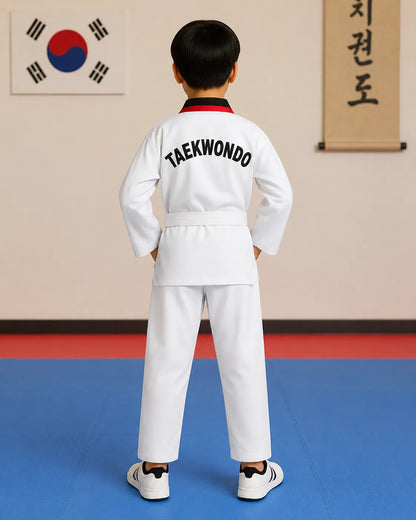 WTF-Taekwondo-Uniform-By-SKS-Wholesales-Back