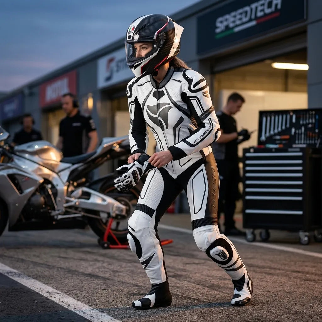 Wholesale-1-Piece-women-Motorcycle-Suit-Front