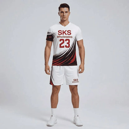 Boys-White-Volleyball-Uniforms-By-SKS-Wholesales-Front