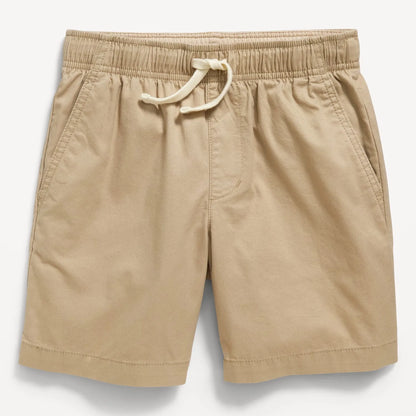 Boys' beige school shorts