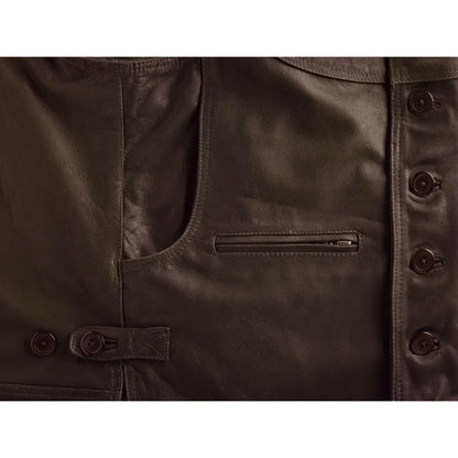 buffalo-leather-hunting-vest-pockets-zoom-by-SKS-Wholesales