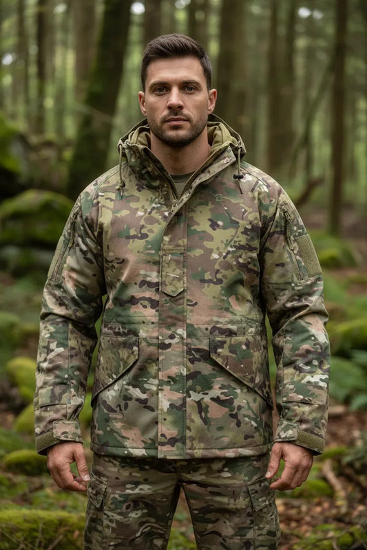 Camouflage hunting hoodie