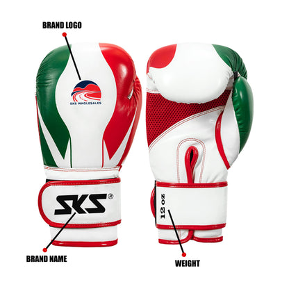 Custom Italian boxing gloves, pair