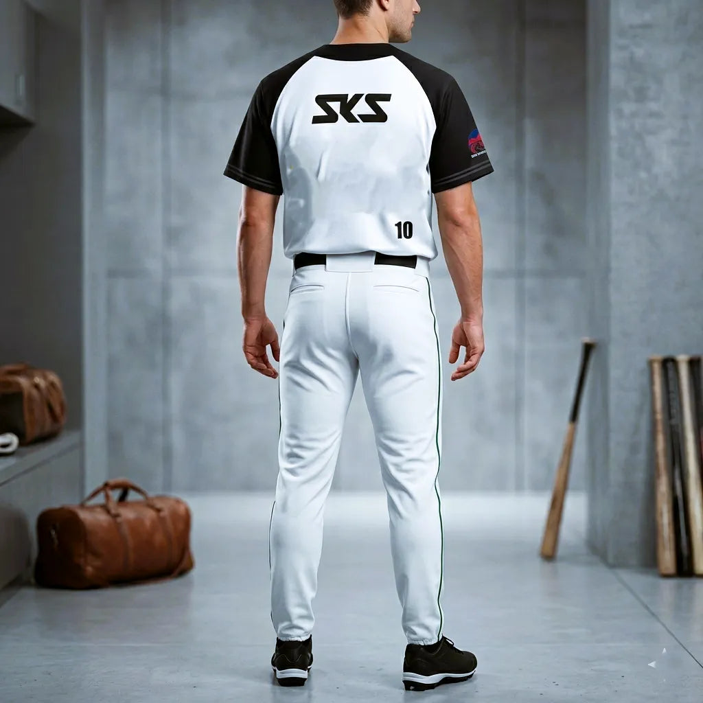 custom-black-and-white-baseball-uniforms-by-sks-wholesales-Back