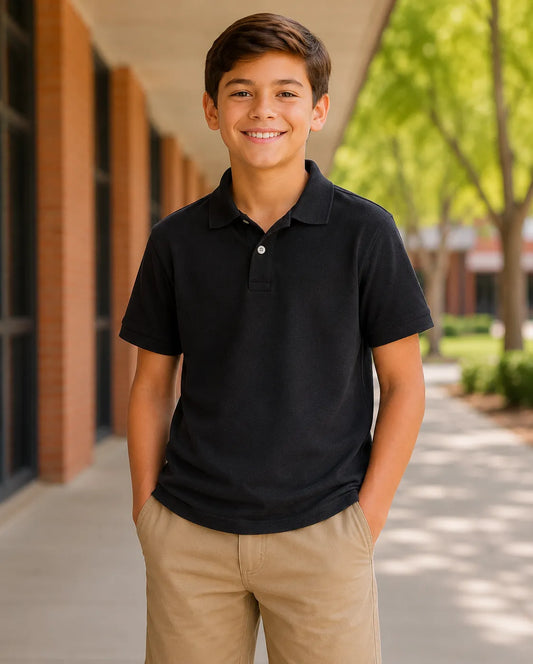custom-black-school-shirt-front-by-SKS-Model