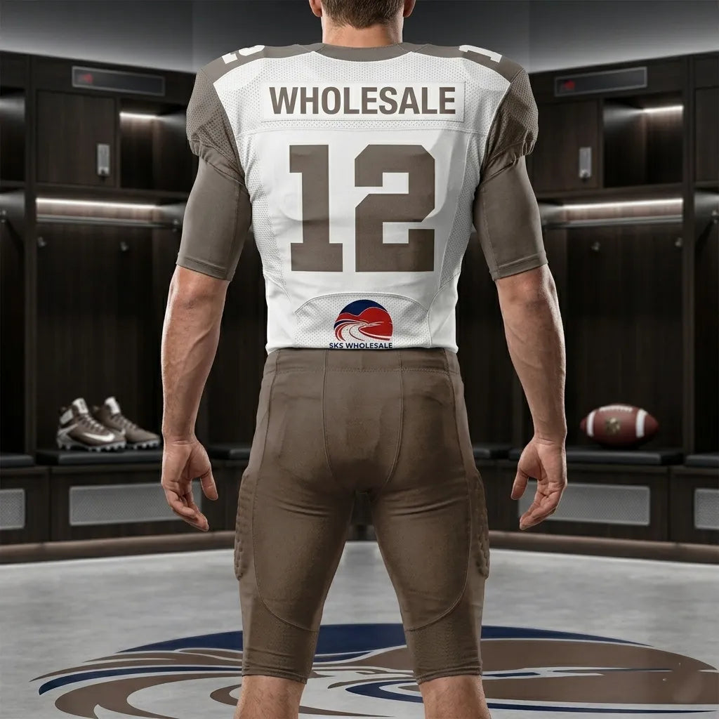 custom-brown-football-uniform-by-sks-wholesales-Back