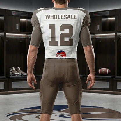 custom-brown-football-uniform-by-sks-wholesales-Back