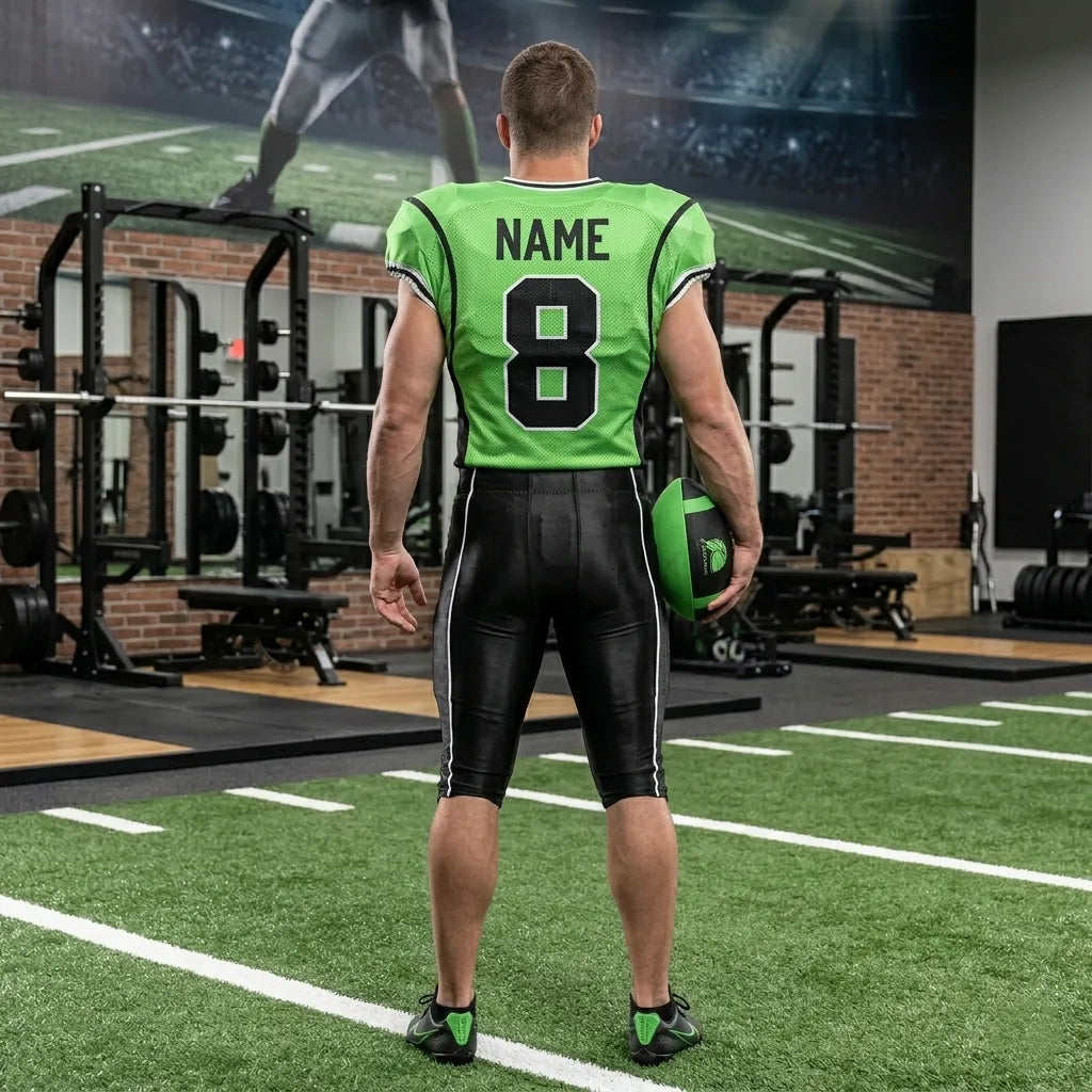 custom-green-and-black-football-uniform-by-sks-wholesales-Back