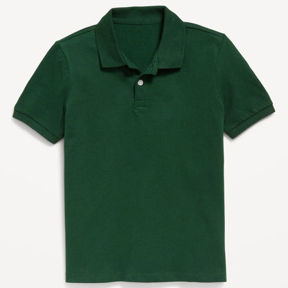 custom-green-school-shirts-front-by-SKS-Wholesales