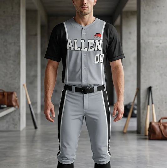custom-grey-baseball-uniforms-by-sks-wholesales-Front