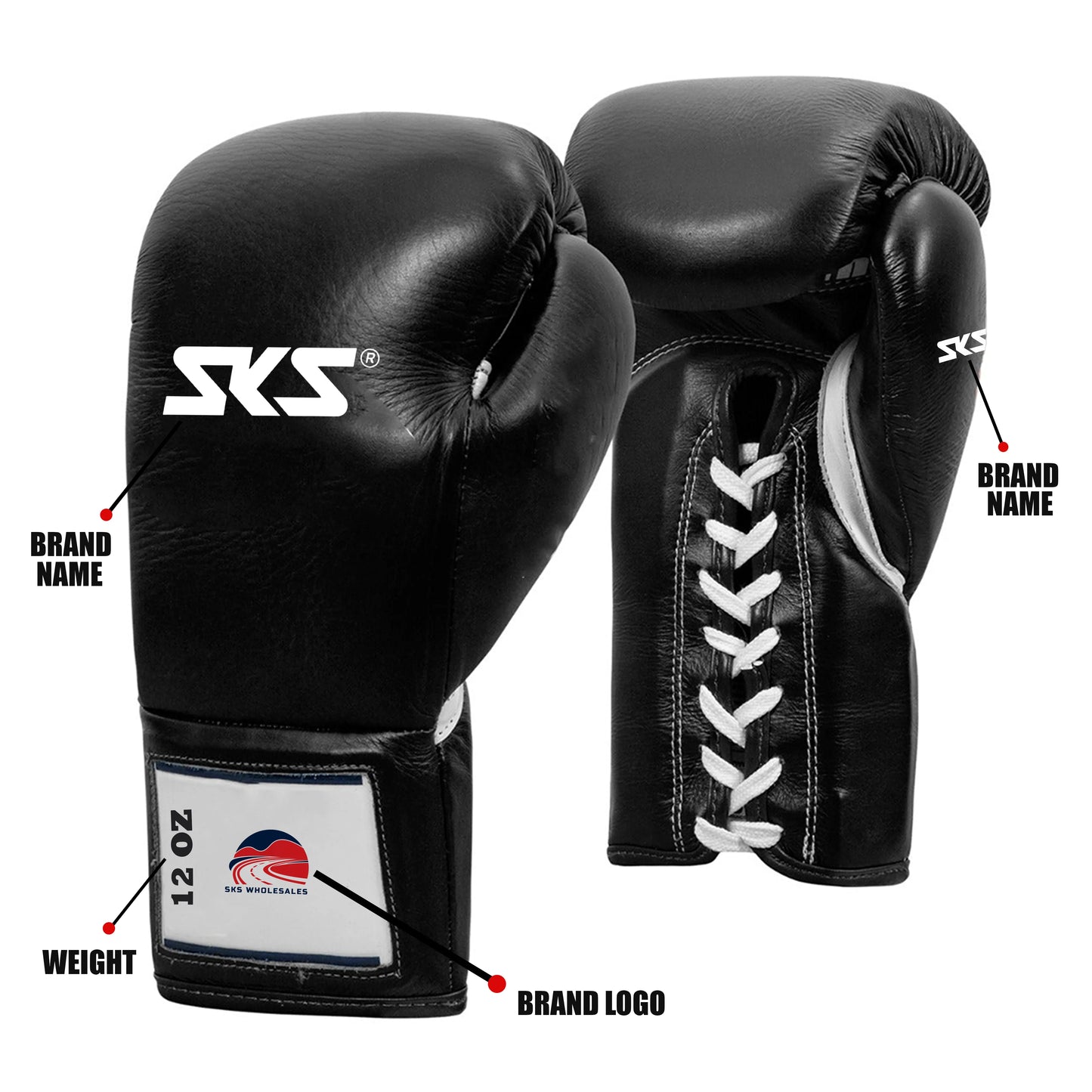 custom-lace-up-boxing-gloves-black-by-sks-wholesales