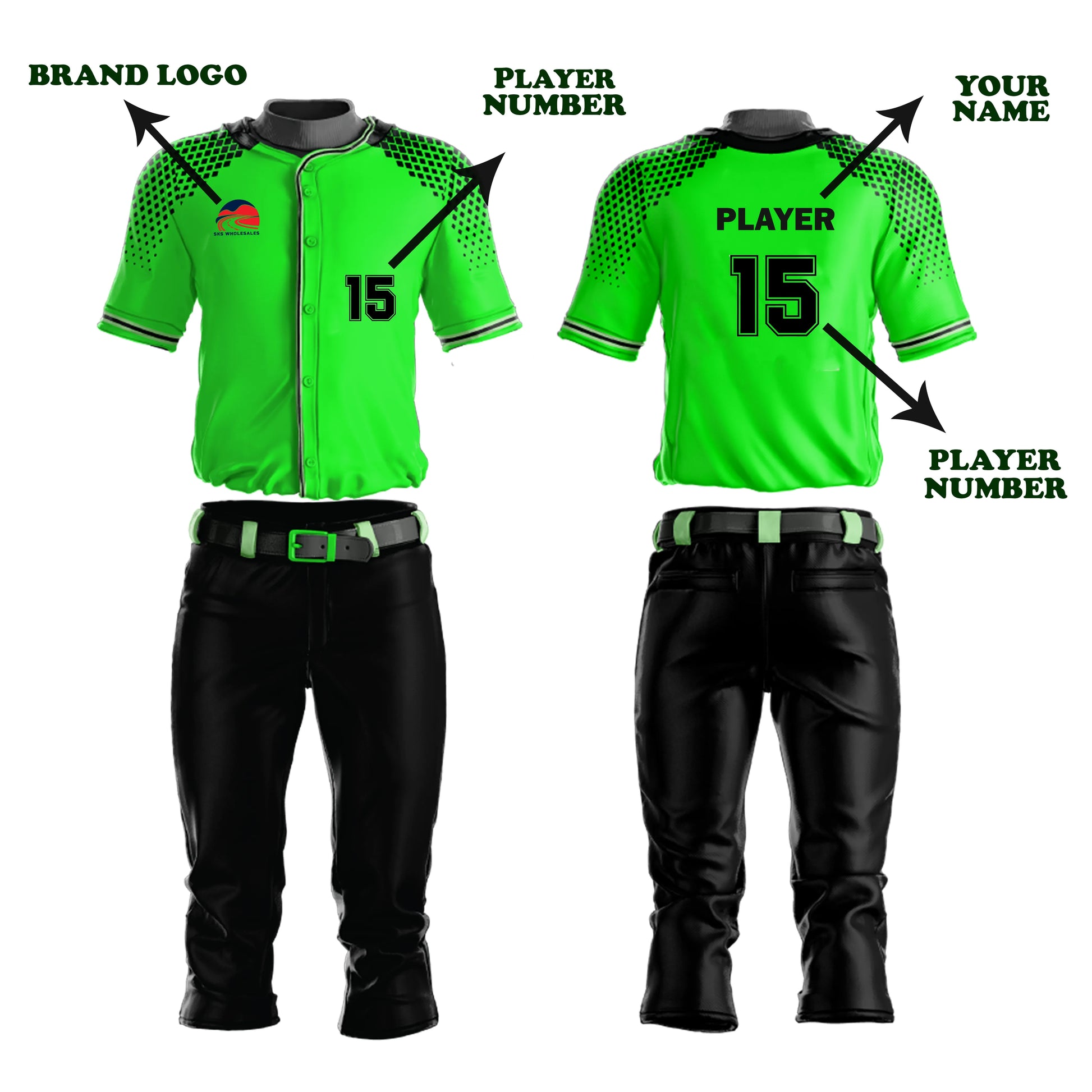 custom-lime-green-and-black-baseball-uniforms-by-sks-wholesales