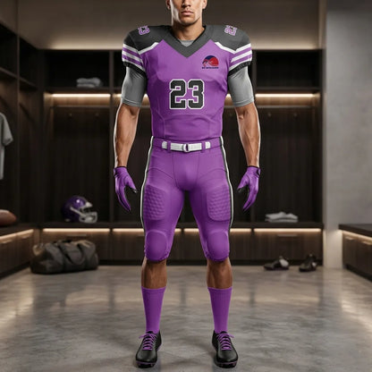custom-purple-black-football-uniforms-by-sks-wholesales-Front