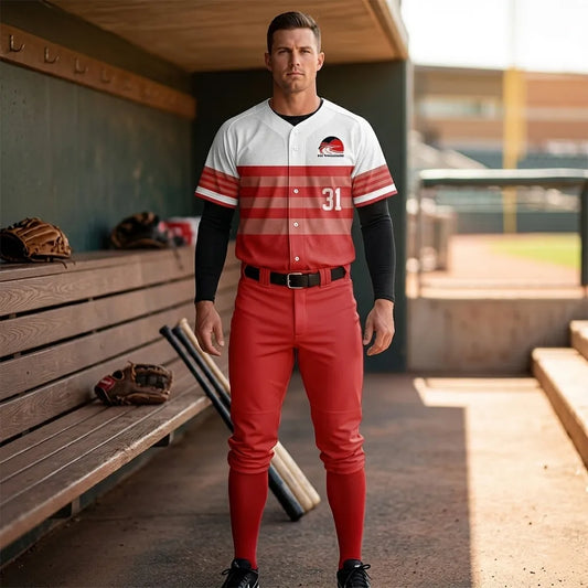 custom-red-white-baseball-uniforms-by-sks-wholesales-Front