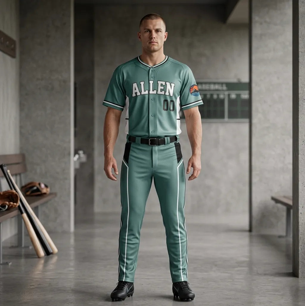 custom-teal-baseball-uniform-by-sks-wholesales-Front