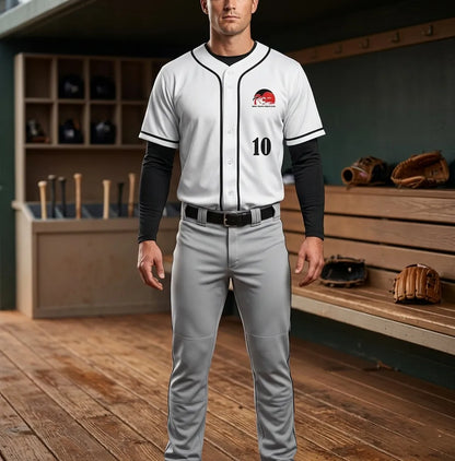 custom-white-and-grey-baseball-uniforms-by-sks-wholesales-Front