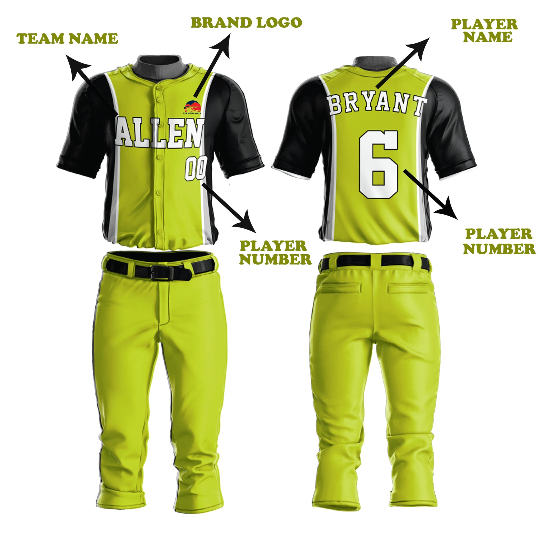 custom-yellow-baseball-uniforms-by-sks-wholesales