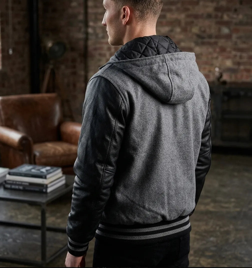 customizable-hooded-leather-varsity-jacket-Back-by-SKS