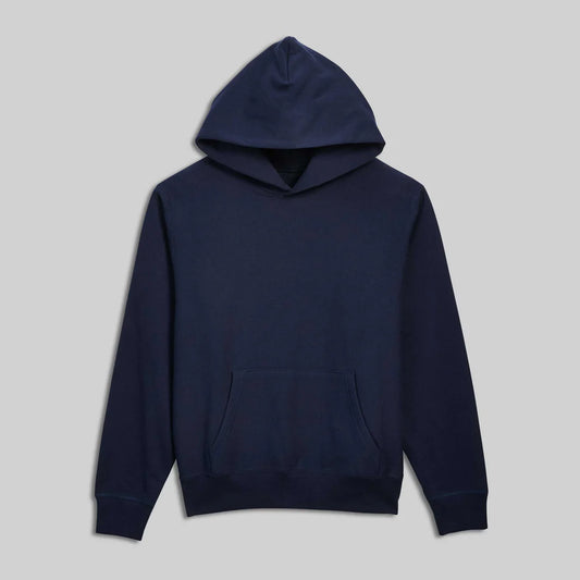 customizable-navy-blue-fleece-hoodie-front-by-SKS-Wholesales