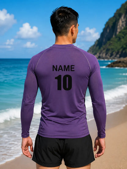 customizable-purple-mock-neck-rash-guard-by-sks-wholesales-Back