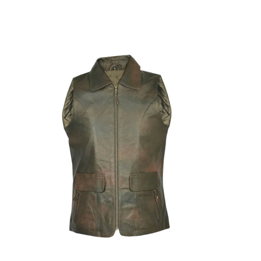 genuine-buffalo-leather-vest-front-by-SKS-Wholesales