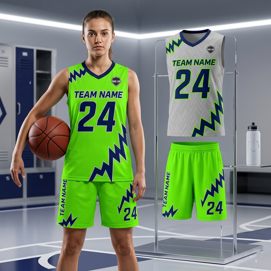 Wholesale Custom Girls Flag Football Uniform