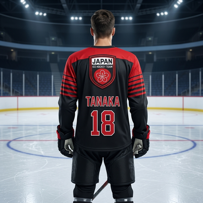 Wholesale Ice Hockey Japan Uniform
