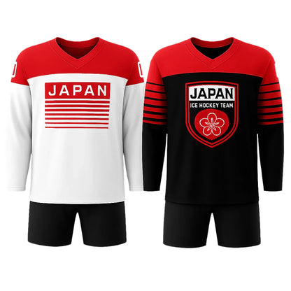 Wholesale Ice Hockey Japan Uniform By SKS