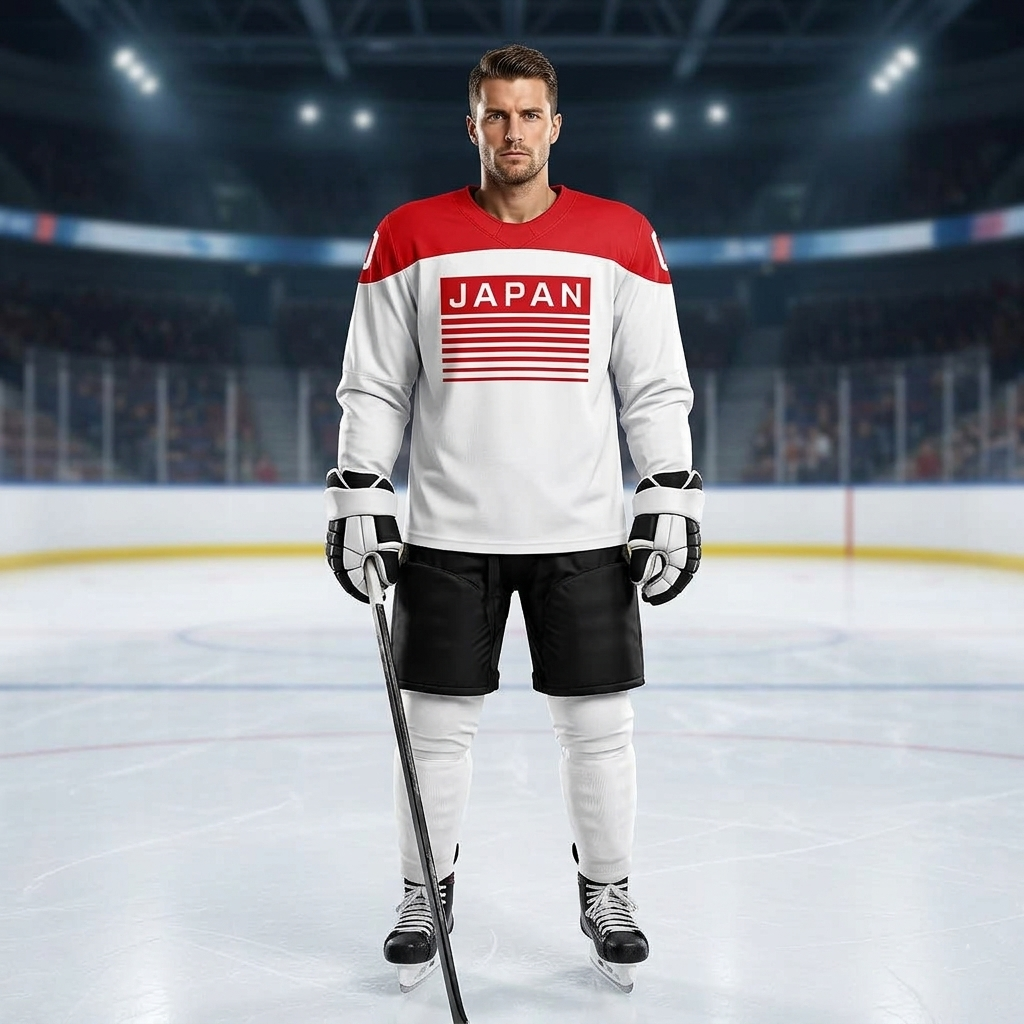 Wholesale Ice Hockey Japan Uniform