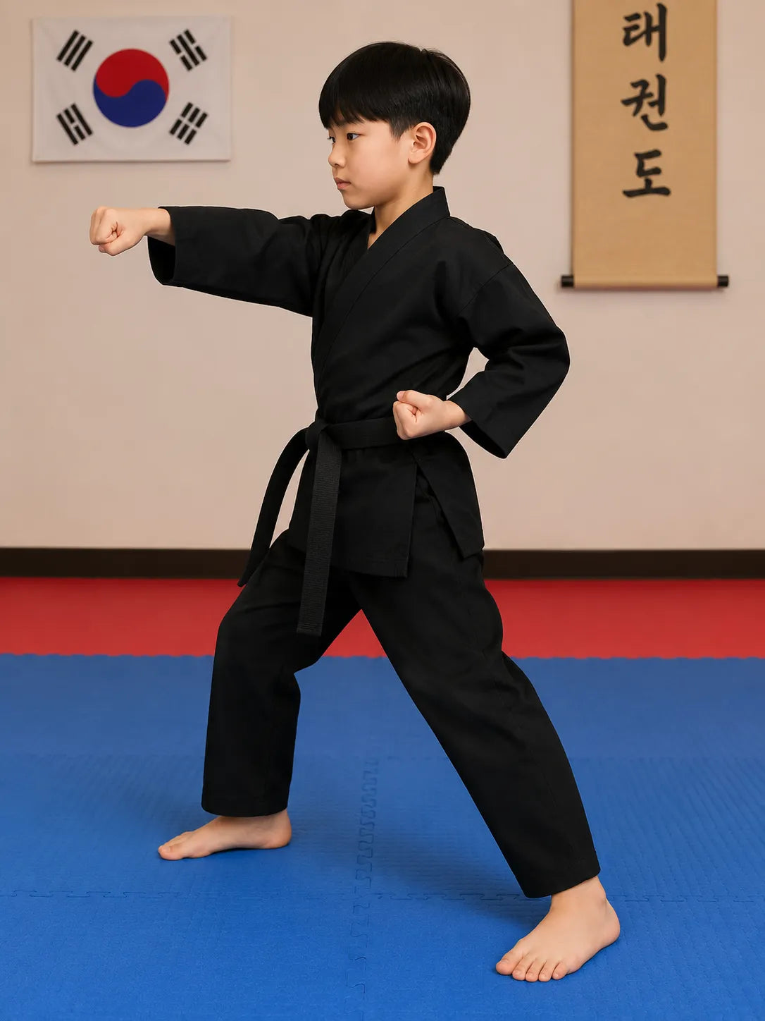 kids-black-judo-karate-uniform-action