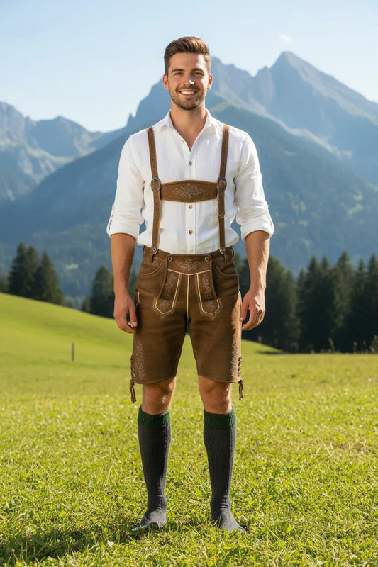 Loferl Bavarian lederhosen calf socks