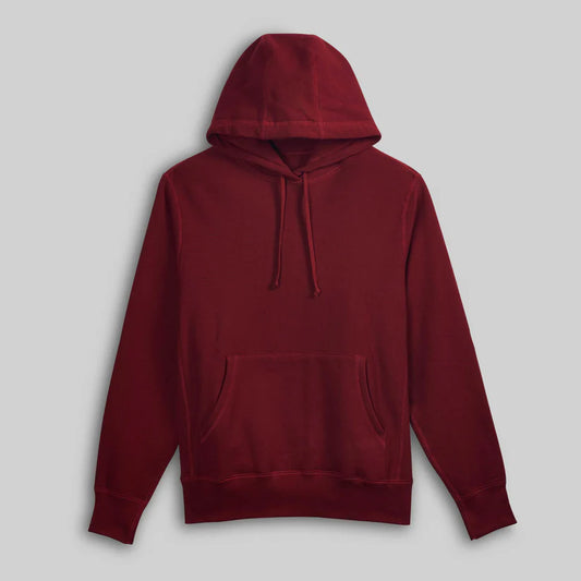 maroon-pullover-hoodie-front-by-SKS-Wholesales