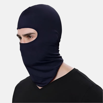 Customizable navy blue balaclava