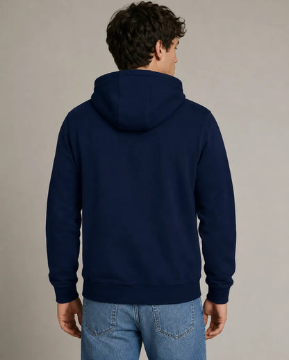 navy-blue-pullover-hoodie-front-by-SKS