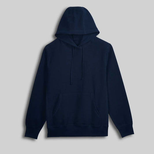 navy-blue-pullover-hoodie-front-by-SKS-Wholesales