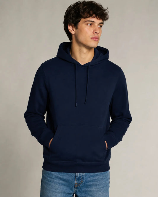 navy-blue-pullover-hoodie-front-by-SKS