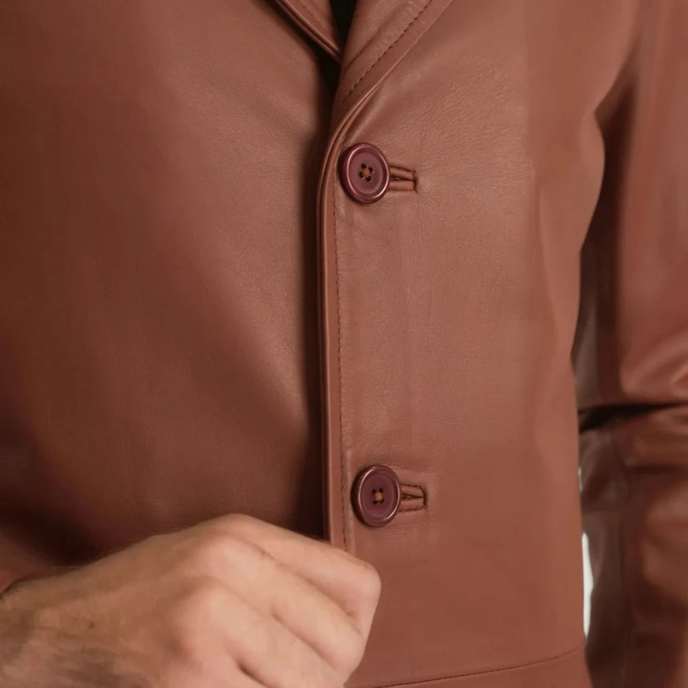 wholesale-brown-leather-coat-close-up