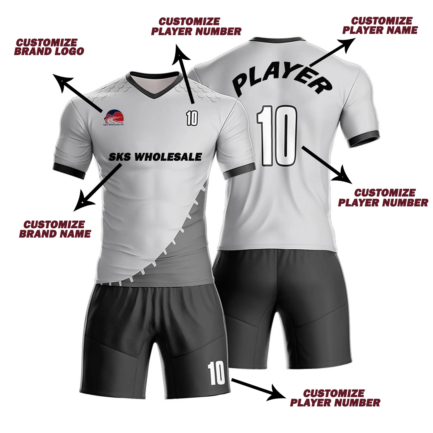 wholesale-custom-grey-soccer-uniform