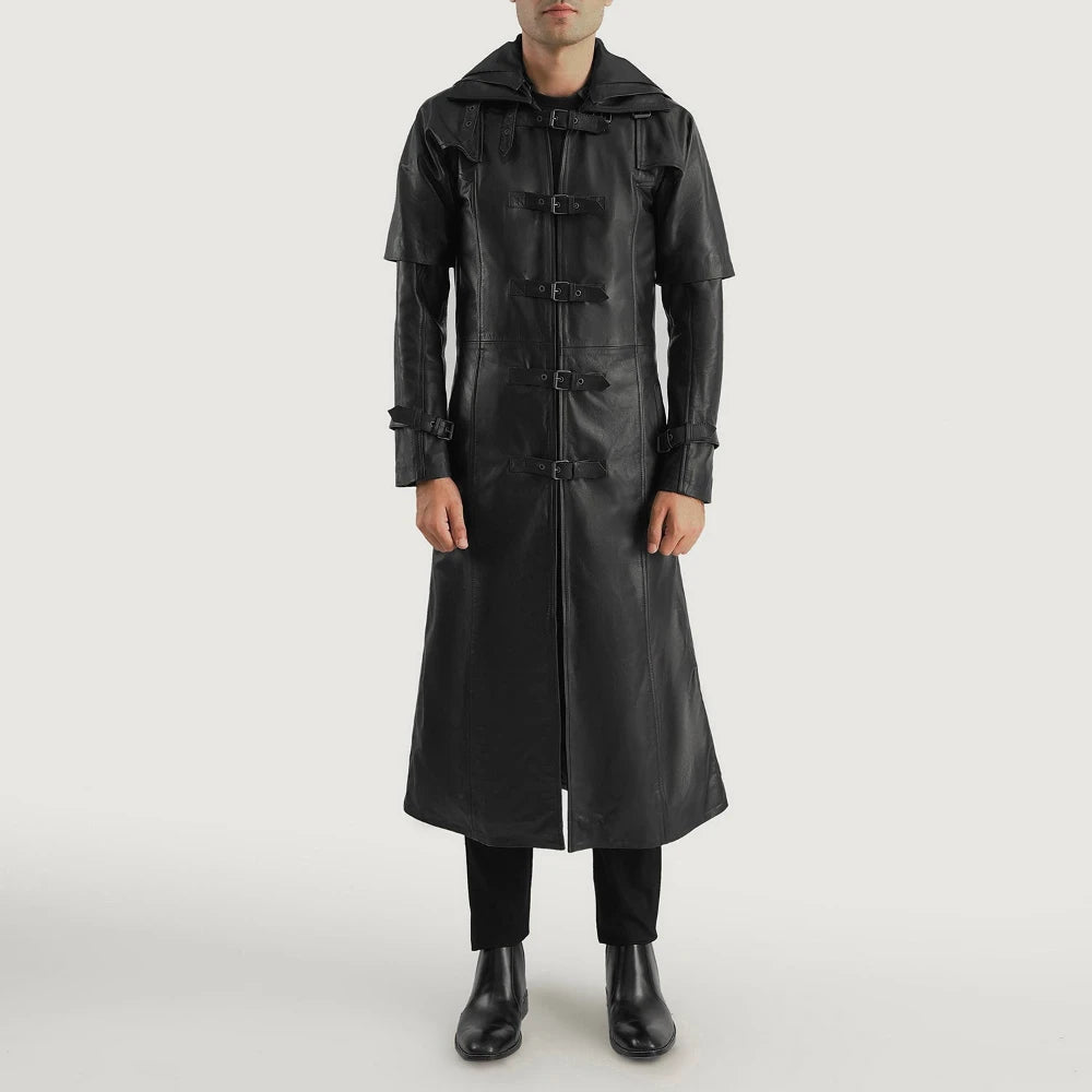 wholesale-leather-trench-coat-male-front