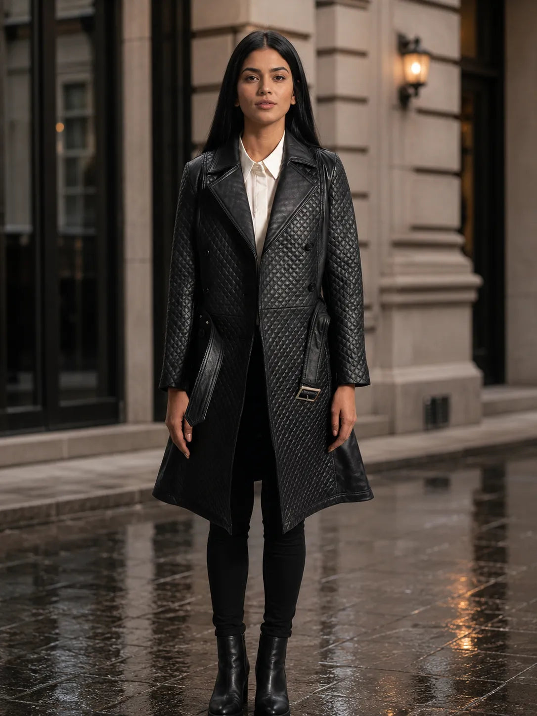 wholesale-leather-trench-coat-womens_Model